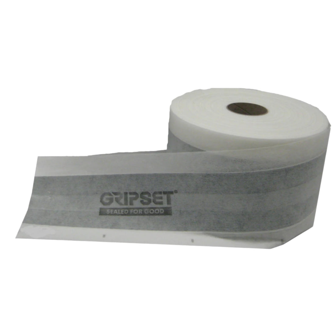 Gripset Elastoproof B50 joint band roll: NBR core with fleece edges embeds in wet waterproofing membrane to seal movement ...