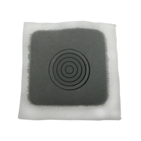 Gripset Elastoproof Collar: square fabric seal with elastic center grips pipes, embeds in waterproofing membrane for water...