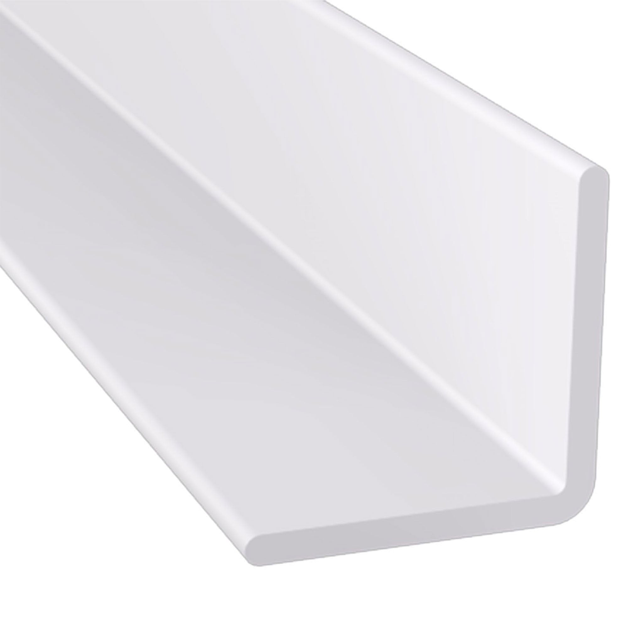 Fatra 40x40mm PVC coated L-angle for waterproof membrane terminations, prevents roof leaks