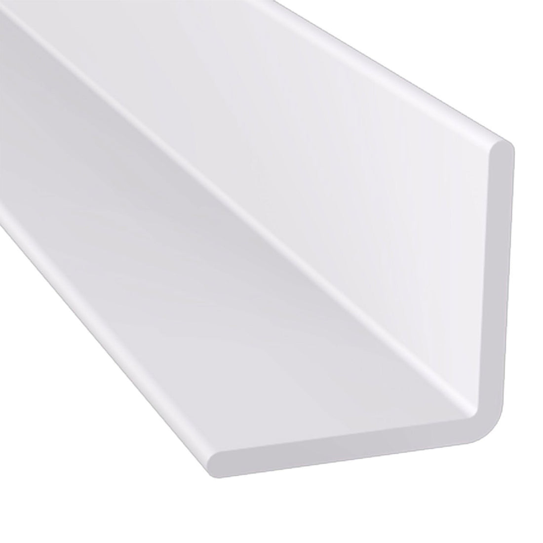 Fatra 40x40mm PVC coated L-angle for waterproof membrane terminations, prevents roof leaks
