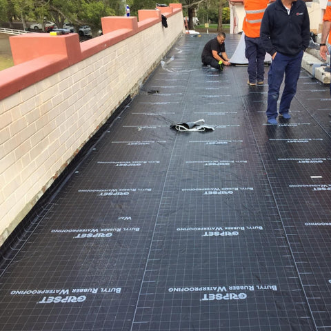 Gripset BRW HD HDPE Reinforced Butyl Rubber Waterproofing