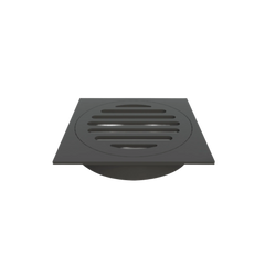 Floor Grate CP Brass - Drop into PVC