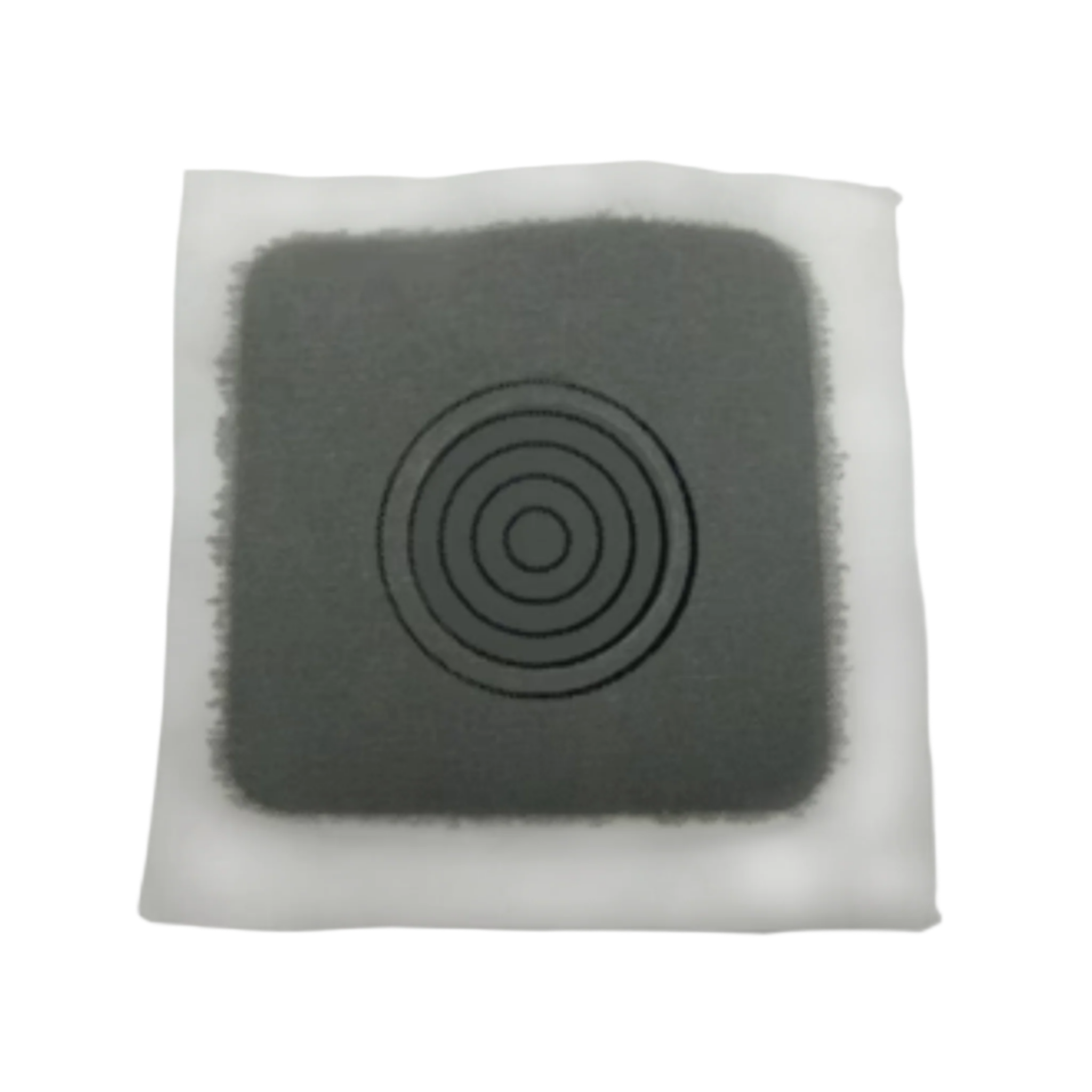 Gripset Elastoproof Collar: square fabric seal with elastic center grips pipes, embeds in waterproofing membrane for water...