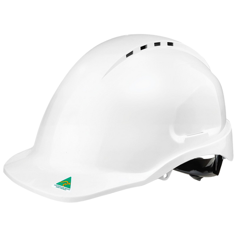 Maxisafe Vented Hardhat with Ratchet Harness