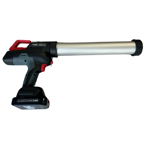 Adheseal M8504 cordless sausage caulking gun with 20V battery for dispensing polyurethane sealant, sealing joints on roofs...