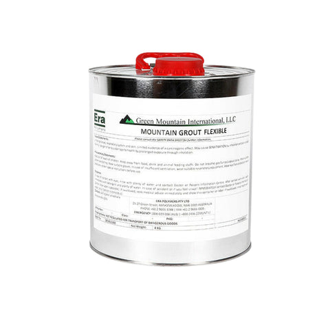 20L Mountain Grout Flexible pail: hydrophobic polyurethane crack injection grout seals active leaks in concrete, manholes,...
