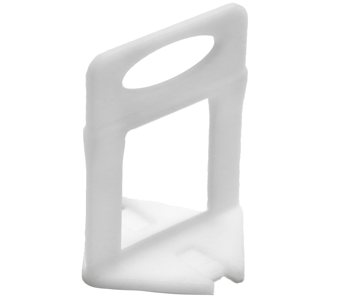 Panther Levelling System 1.5 mm large base tile clips for 11–20 mm tiles, 250-piece pack