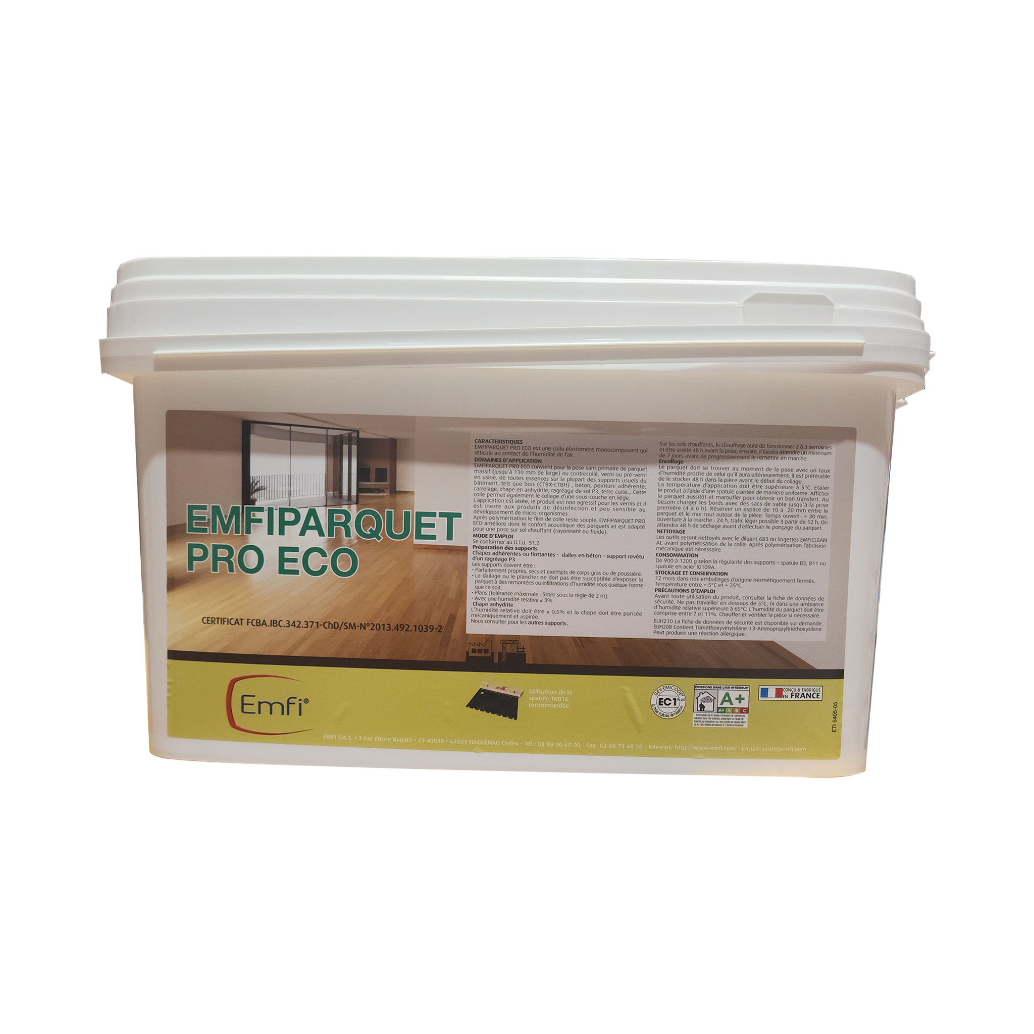Parquetry PS1300 21kg pail, hybrid PU adhesive bonds parquetry & timber to concrete slabs, low VOC, no primer needed.