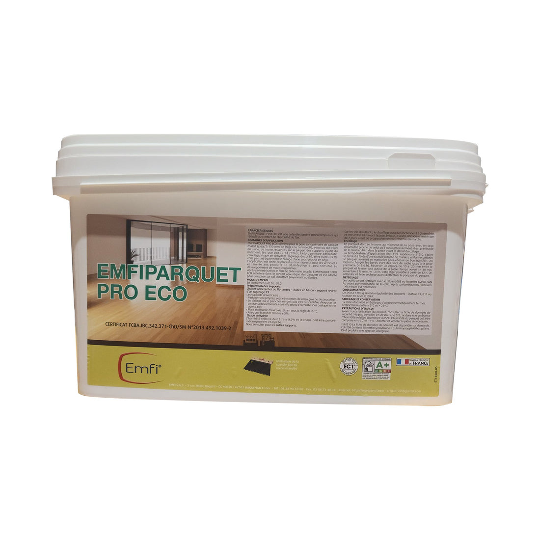 Parquetry PS1300 21kg pail, hybrid PU adhesive bonds parquetry & timber to concrete slabs, low VOC, no primer needed.