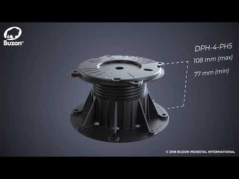 Buzon DPH-4 Adjustable Pedestal (77-108mm)