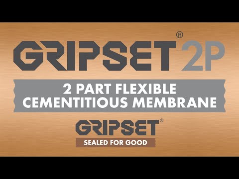 Gripset 2P 2 Part Flexible Cementitious Membrane