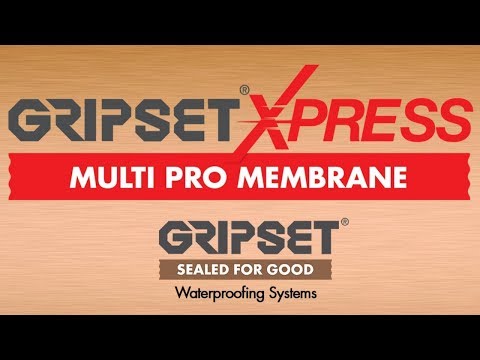 Gripset Xpress Multi Pro Waterproofing Membrane