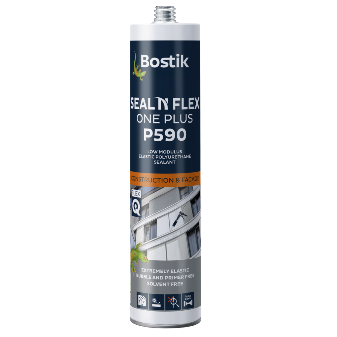 Bostik Seal N Flex One Plus P590 low modulus elastic sealant, solvent & primer free for construction & facades