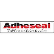 Adheseal silicone colour sample chart: full range of shades for precise joint sealing in waterproofing, tiling, roofing