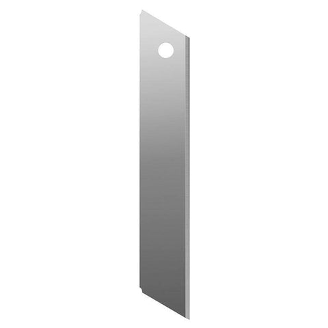 50pk Sterling 18mm snap-off knife blades, 8-point, for large snap cutters—sharp edges for precise prep cuts.