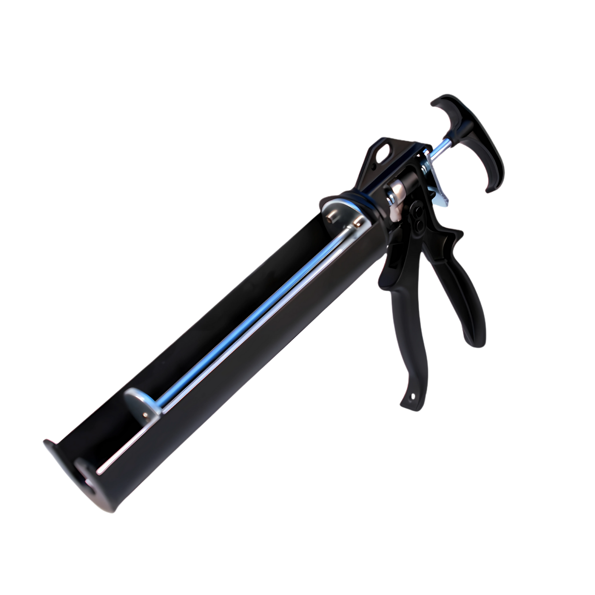 Heavy Duty Type 35 Caulking Gun: aluminium handle, 360° rotating cradle for precise 310ml sealant & adhesive joint sealing.