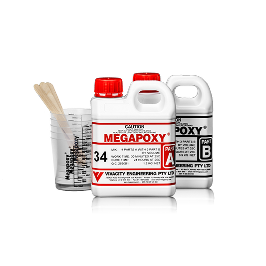 Megapoxy 34 Epoxy (2 Part Kit)