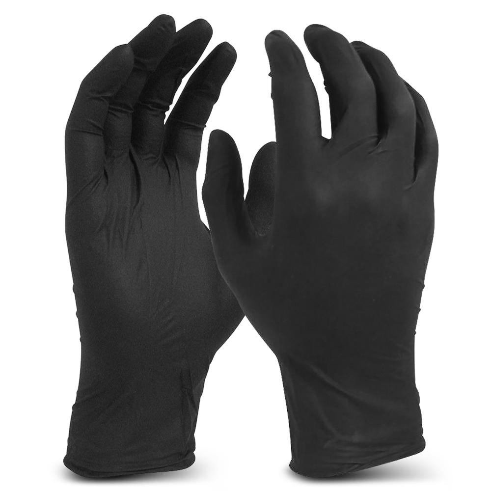 Black Ace Disposable Nitrile Gloves, Unpowdered