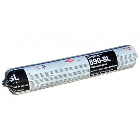 Dowsil 890-SL self-leveling silicone joint sealant sausage pack for horizontal pavement joints, prevents water ingress & s...